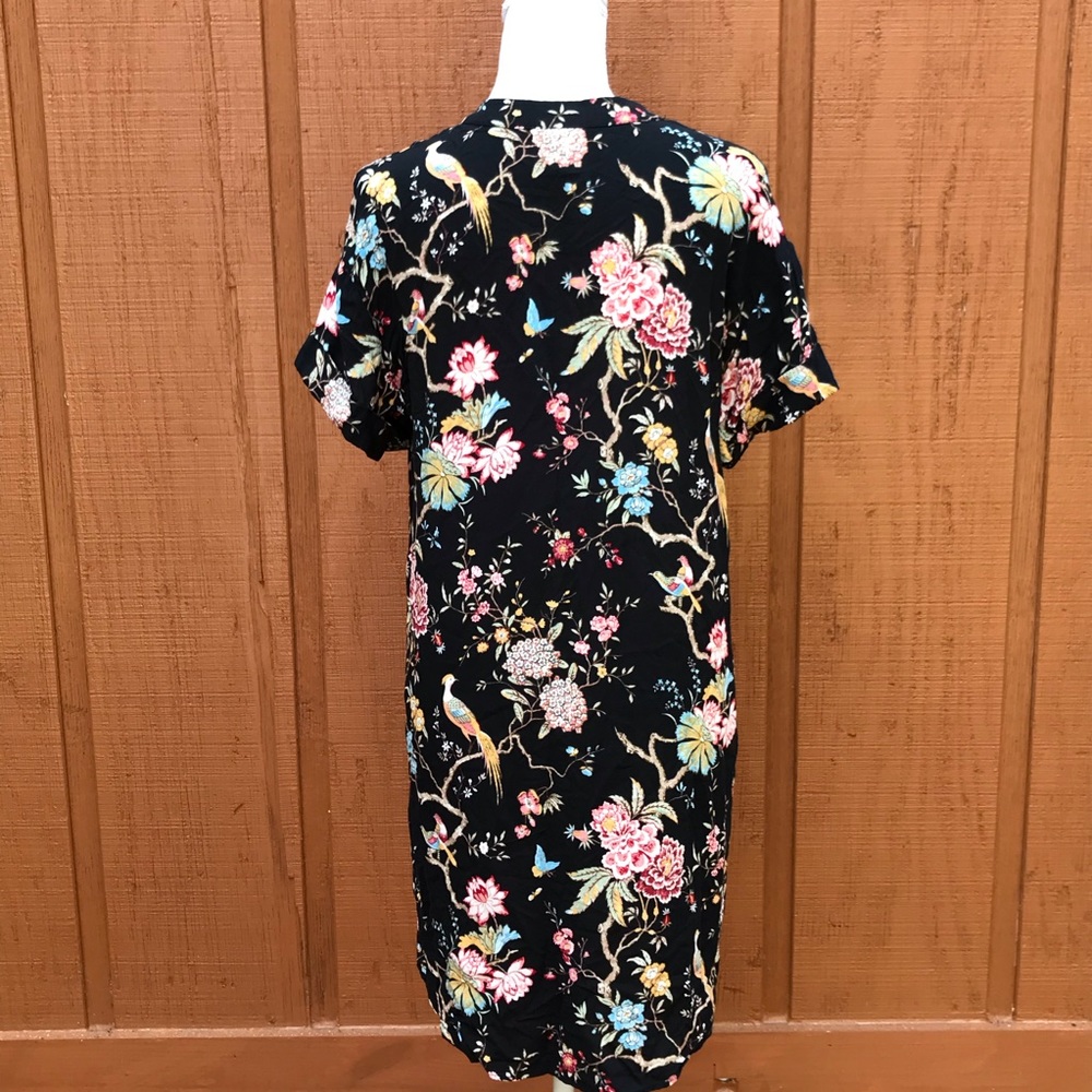 GP&J Baker for H&M Floral Bird Nature Print Dress - Picture 5 of 6